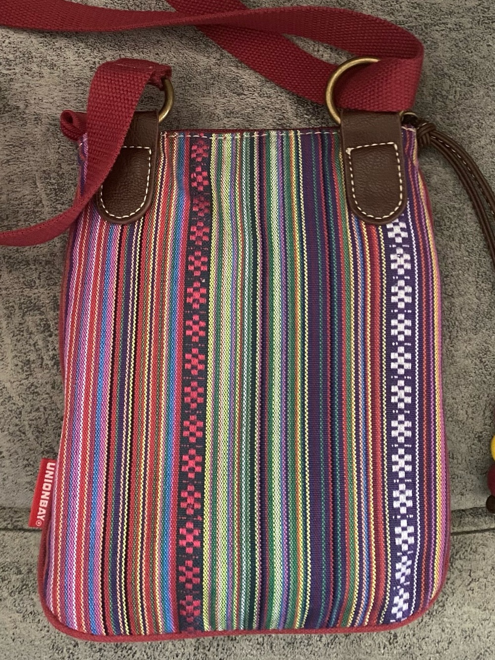 Unionbay Peace Crossbody Bag Y2K ☮️ - Picture 4 of 6